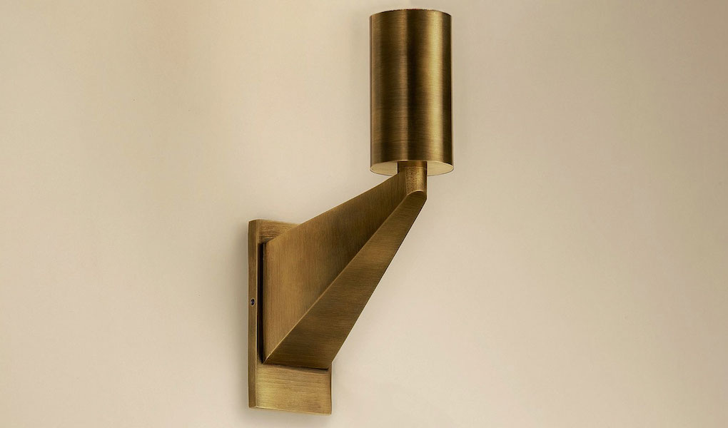 Handmade luxury wall light in pure brass | Human Heritage