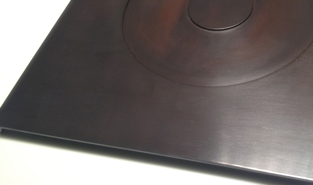 Bronze tray, patinated and hot wax burnished | Human Heritage