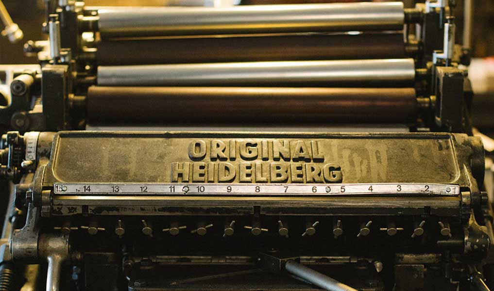 Luxury art letterpress | Human Heritage